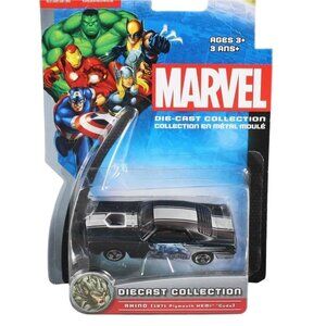 Mattel Marvel 2011 Rhino (1971 Plymouth Hemi Cuda) Die-Cast Collection
